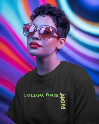 "Follow Your Mom" Unisex Oversized Classic T-Shirt